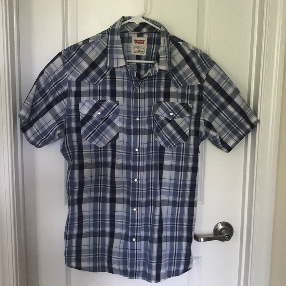Men’s Short Sleeve Button up